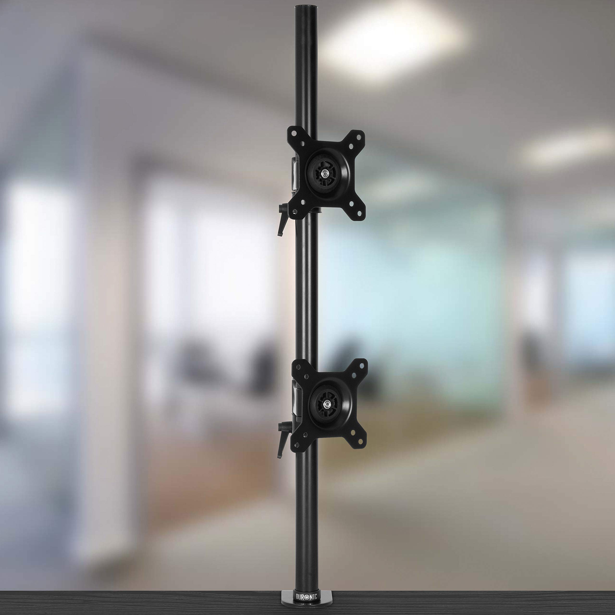 Amazon.co.jp: Duronic DM35V2X1 二画面モニターアーム上下縦タイプ